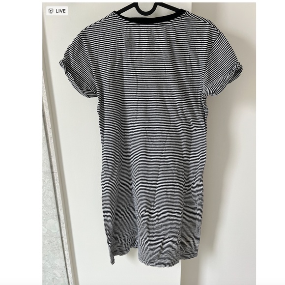 T by Alexander Wang Striped Mini Dress - Picture 2 of 4